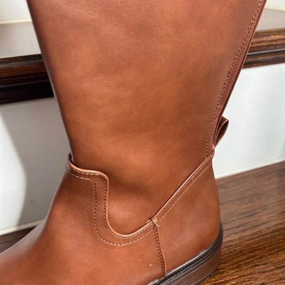 A New Day Women’s Sienna Tall Riding Boots, Brown, size 9 1/2, NWT - Picture 15 of 16
